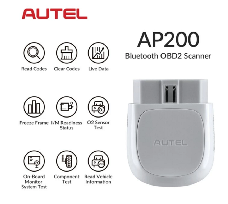 Autel AP200 OBDII-codelezer