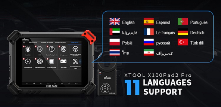 Xtool X100 PAD2 sleutel programmeur