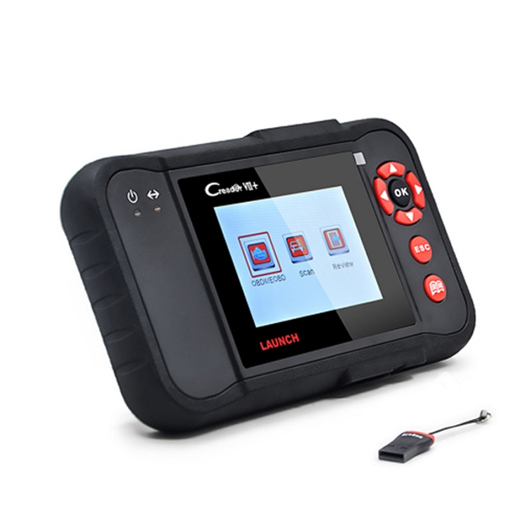 Start Creader VII+, autocodelezer, automatische scanner