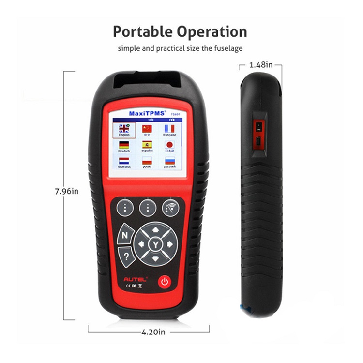 Autel MaxiTPMS TS601TPMS, auto TPMS tool,Autel bandenspanningstester