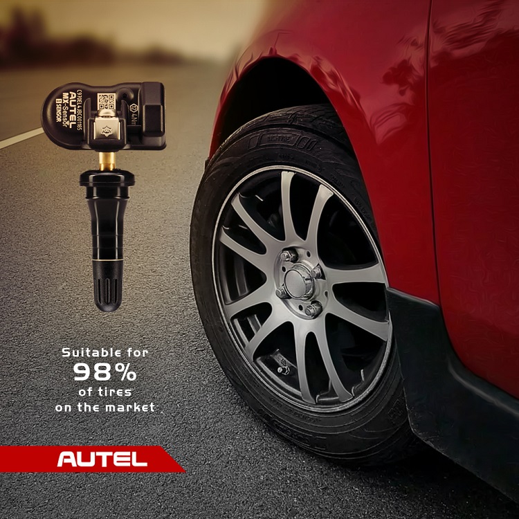 Autel MX bandenspanningscontrole voor TPMS