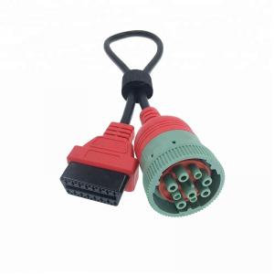 Auto J1939 9PIN naar OBD2 DB9 Kabel leverancier